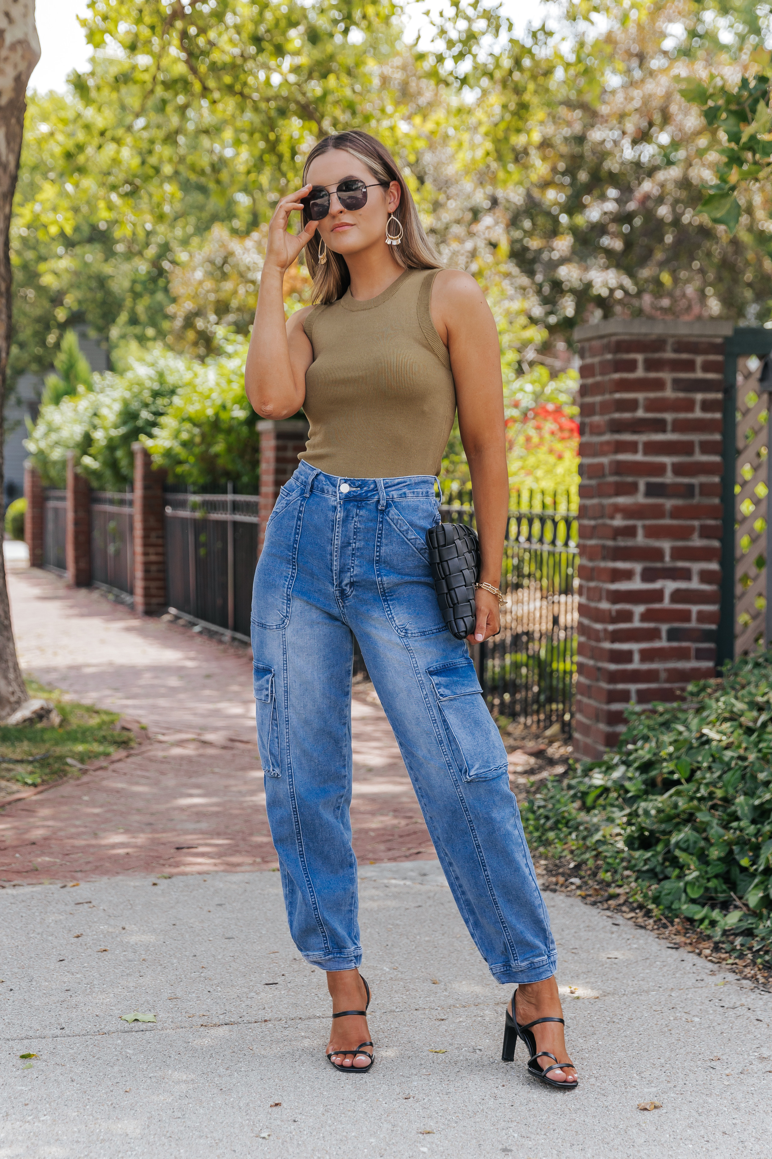 Olive Ribbed Knit Sweater Tank | Magnolia Boutique