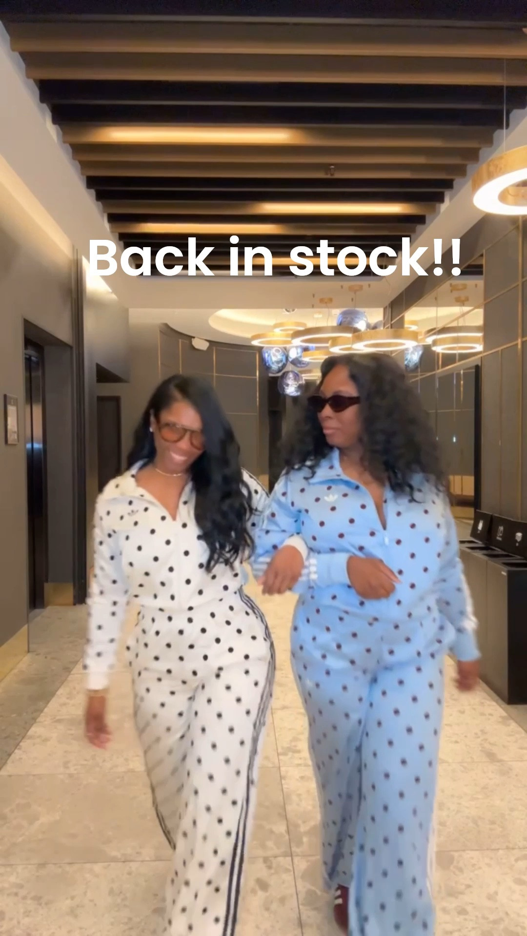 Polka dot adidas track jacket and track pants are back in stock! Don’t sleep, they will sell out! 
 
#summeroutfit #outfitinspo #ltkstyle

#LTKootd