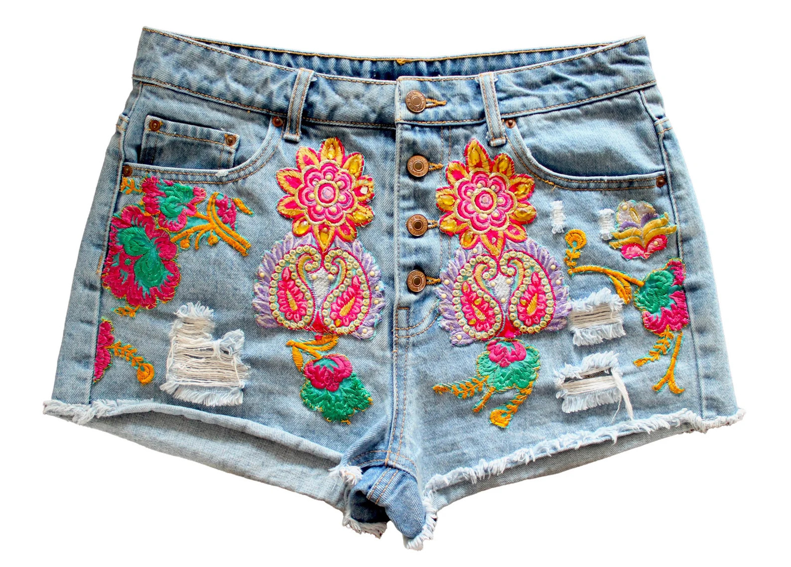 Denim cutoff shorts / Upcycling Jean Shorts / Nice  denim shorts  / 28W Medium | Etsy (US)