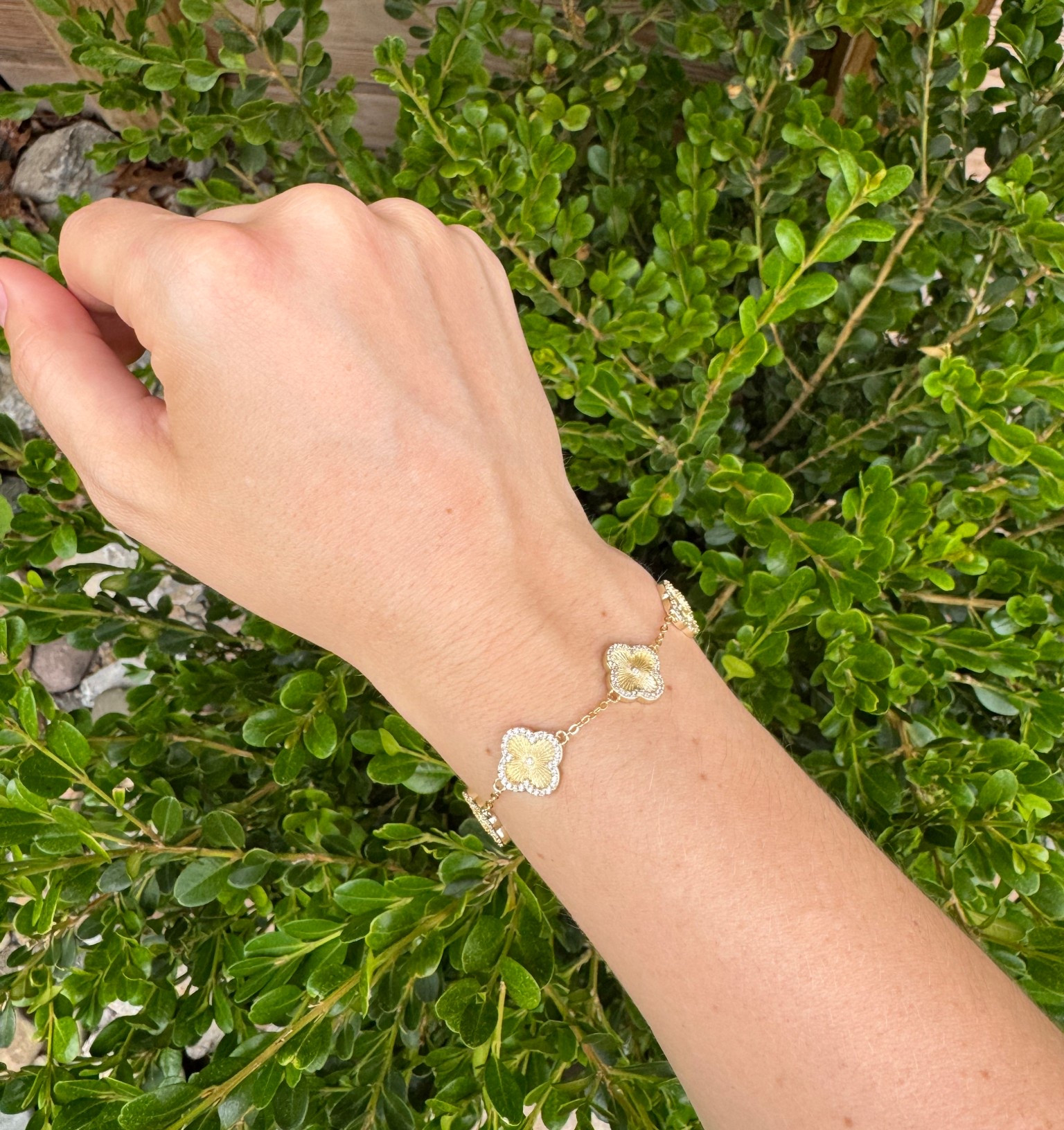 Icon bracelet back in stock! Use ALEXA20 for 20% off, 14kt Gold bracelet

#LTKStyleTip #LTKSaleAlert