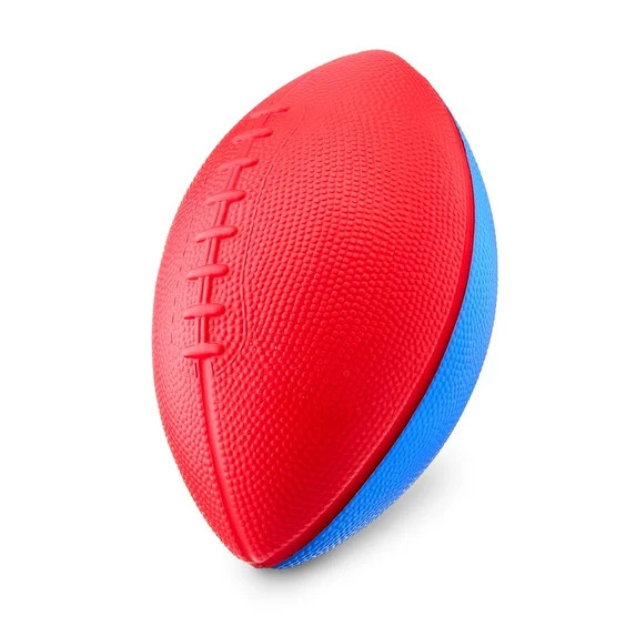 Play Day 8.5" Foam Football, Red and Blue | Walmart (US)