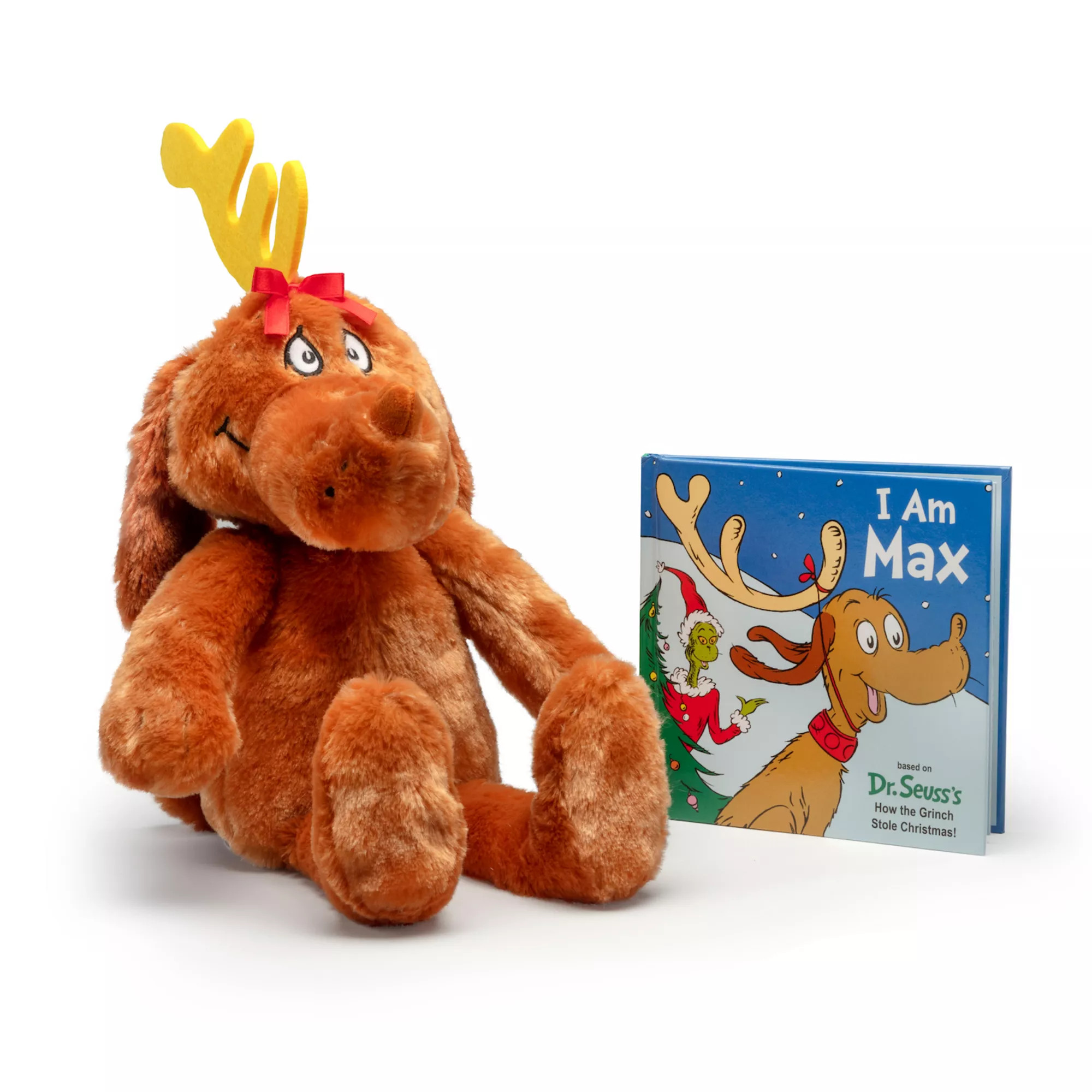 Kohl's Cares® How The Grinch Stole Christmas Max Plush & Book Bundle | Kohl's