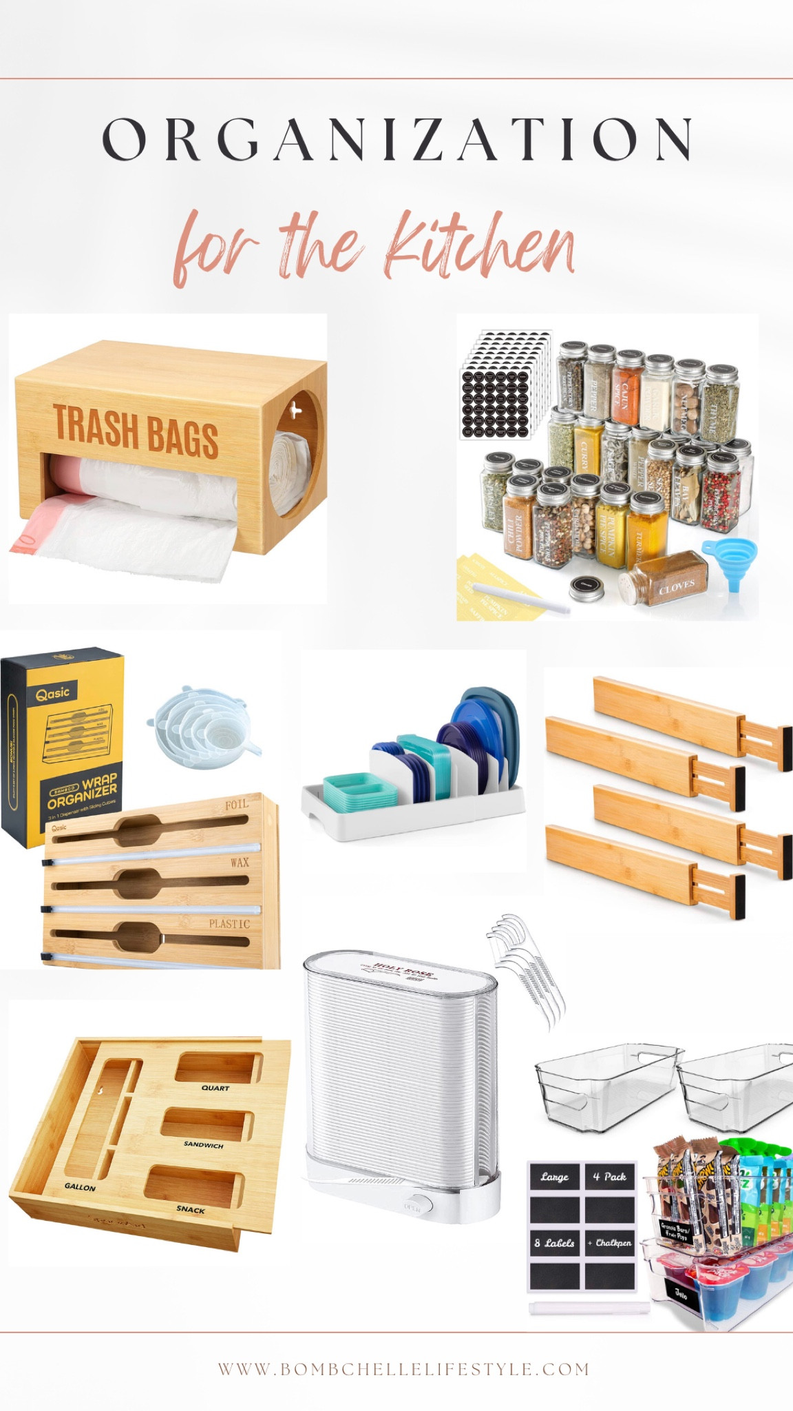 Start the New Year with an organized kitchen. 

|Tidy home| organized house| kitchen must haves| storage|

#LTKhome