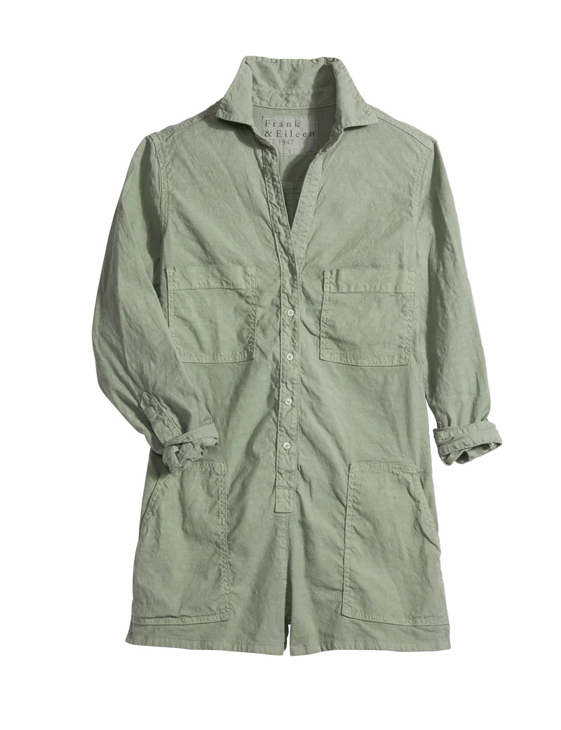 IRELAND Sage, Italian Performance Linen | Frank & Eileen | Frank & Eileen