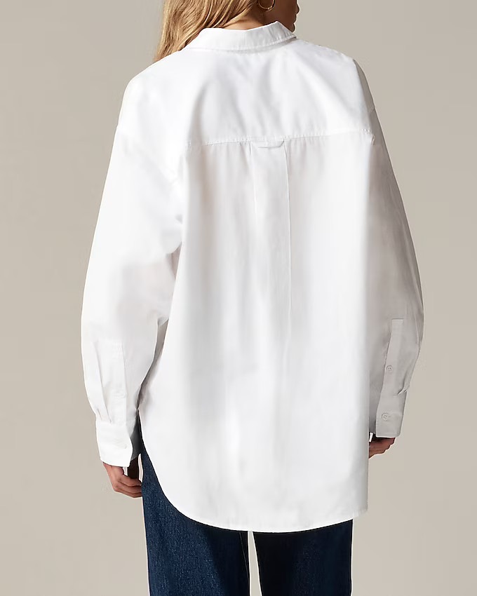 Étienne oversized shirt in lightweight oxford | J. Crew US