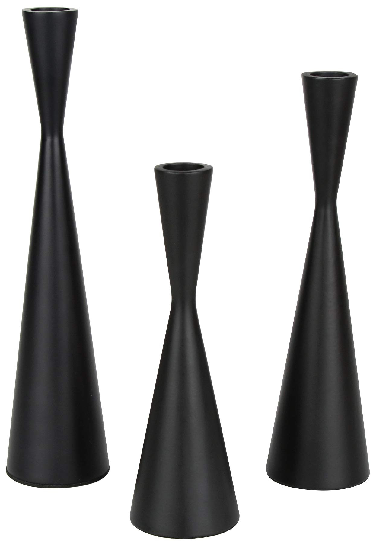 Vixdonos Taper Candlestick Holders Metal Candle Holders Set of 3 Table Decorative Candle Stand fo... | Amazon (US)