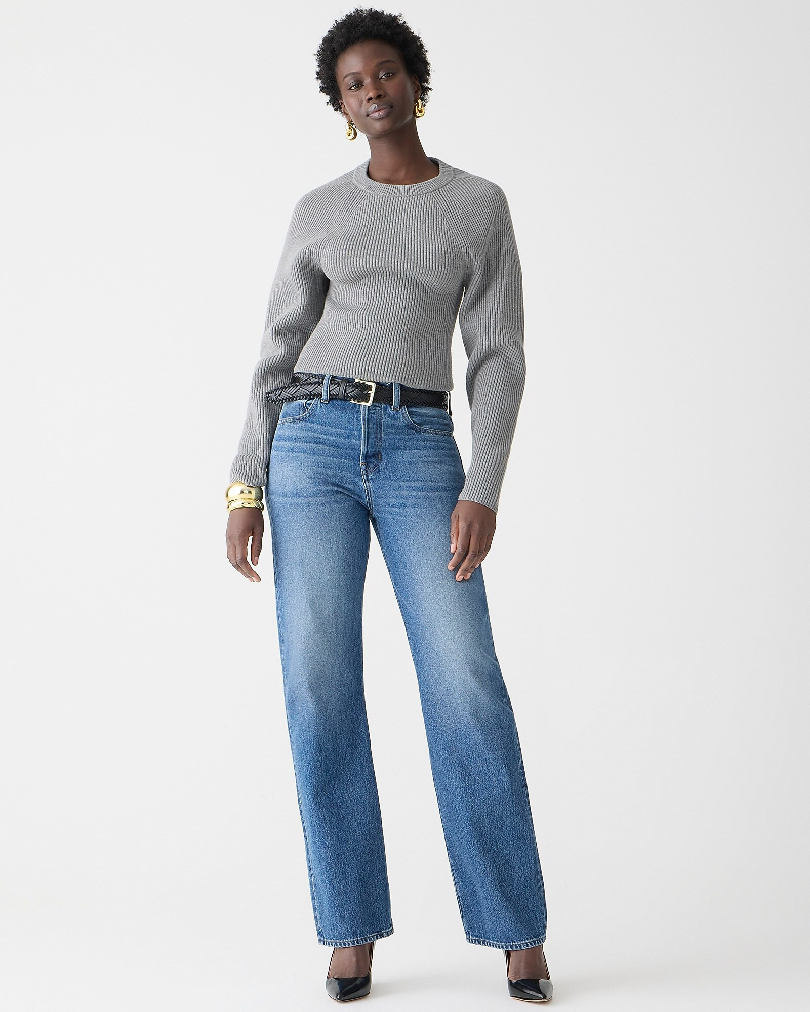 Point Sur loose straight jean in Ludlow wash | J. Crew US