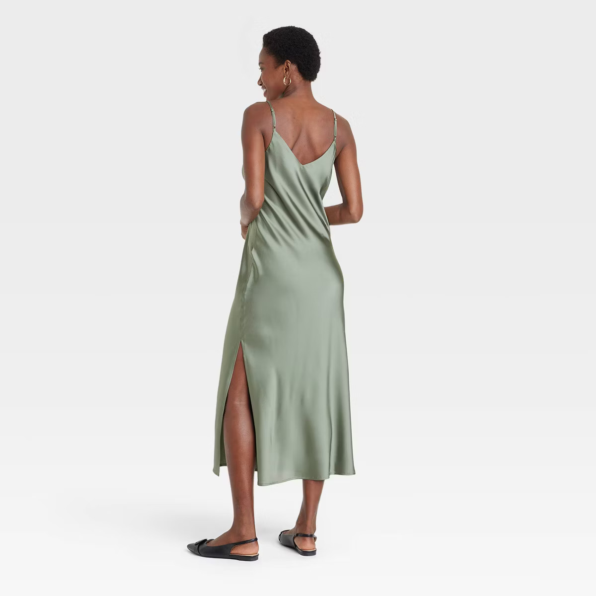 Women's Midi Slip Dress - A New Day™ | Target