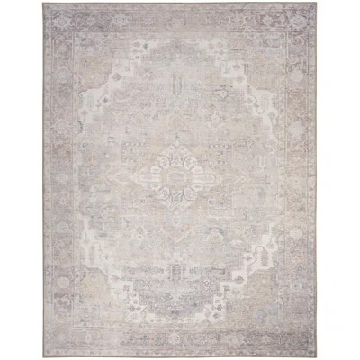 Hennings Light Blue Vintage Indoor Rug | Wayfair North America