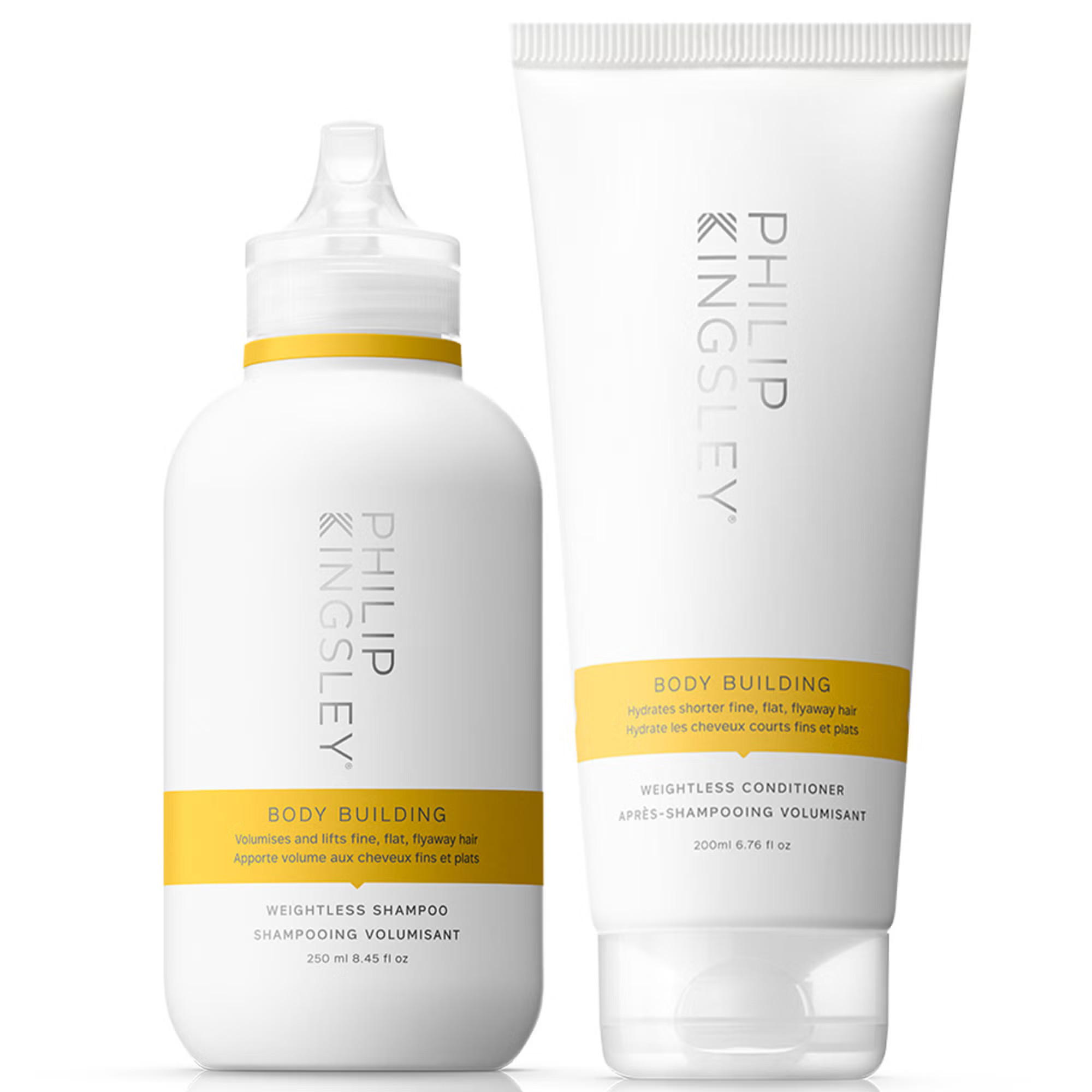 Philip Kingsley Body Building Shampoo 250ml and Conditioner 200ml Duo (Worth £54.00) | Look Fantastic (UK)