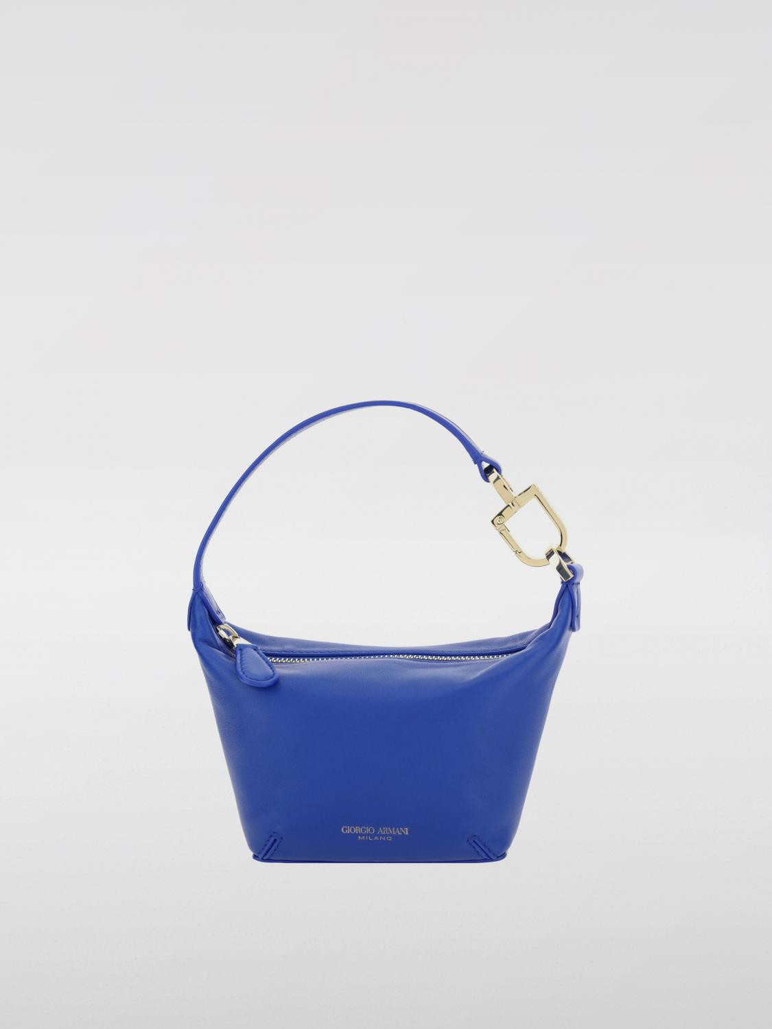 Shoulder Bag GIORGIO ARMANI Woman color Blue | Giglio.com - Global Italian fashion boutique