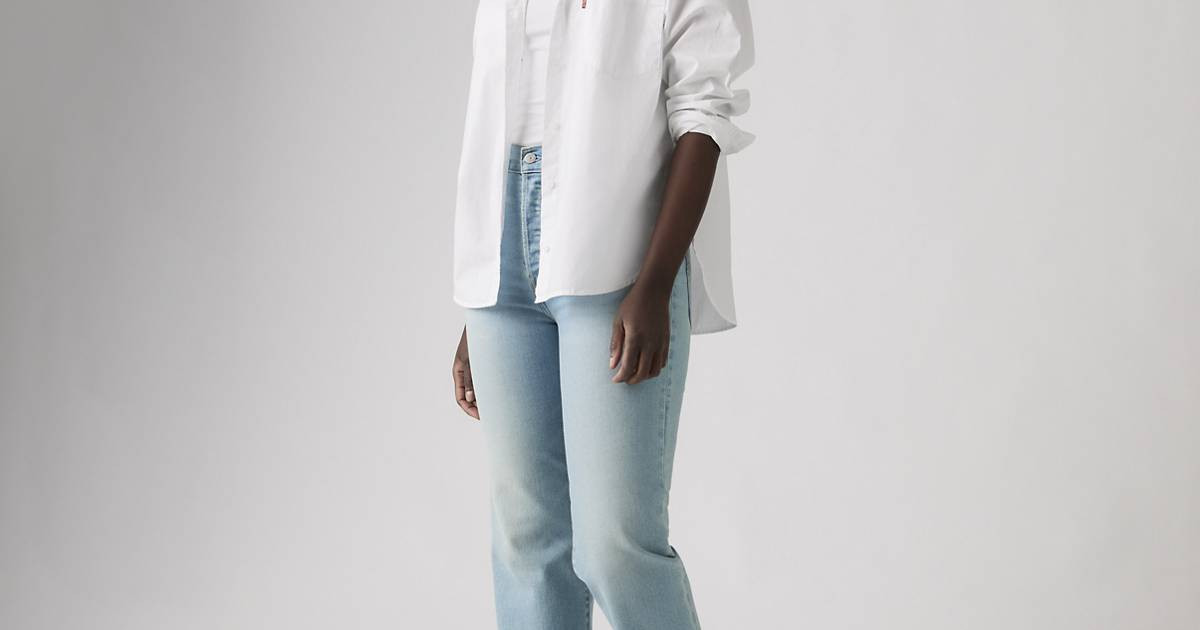Ribcage Straight Ankle Women's Jeans - Med Indigo - Worn In | Levi's\u00ae US | Levi's US