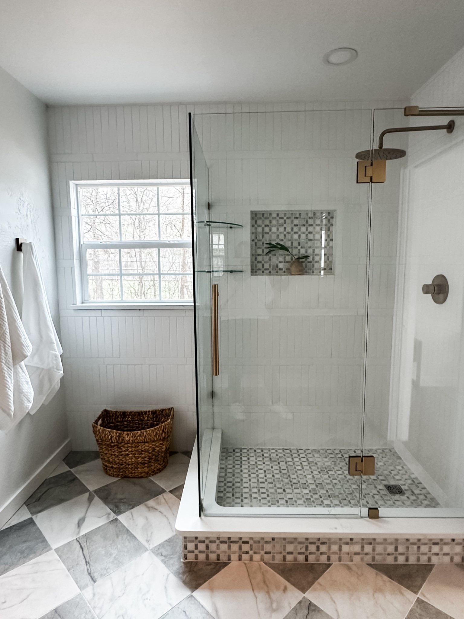 Bathroom tile selections! These are some great finds if you are trying to renovate on a budget!! Mosaic is from Floor and Decor!



#LTKHome #LTKStyleTip #LTKSaleAlert