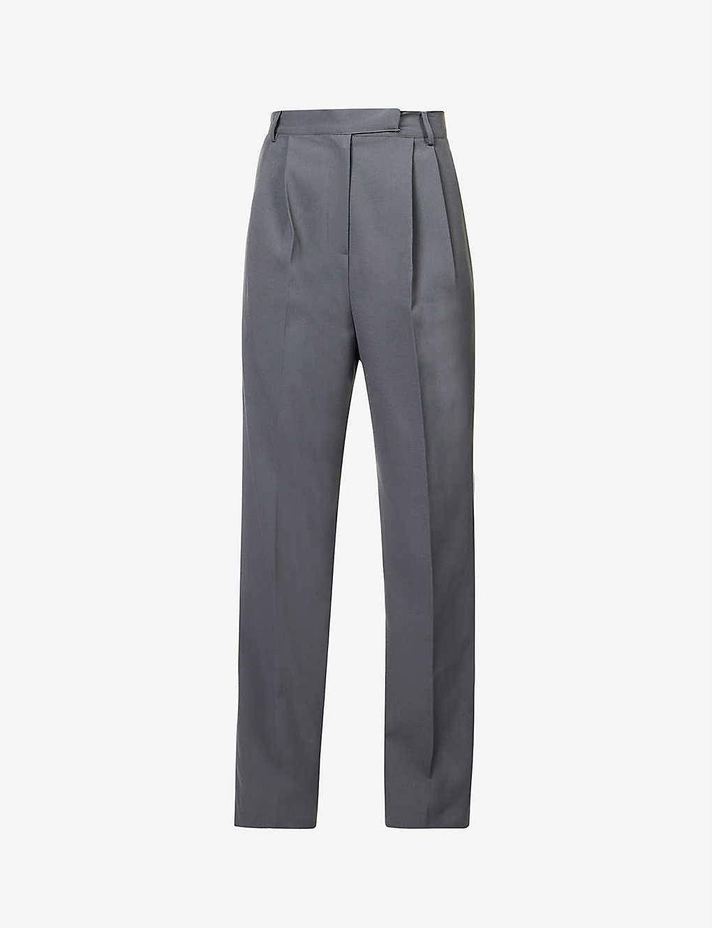 Bea straight-leg high-rise woven trousers | Selfridges