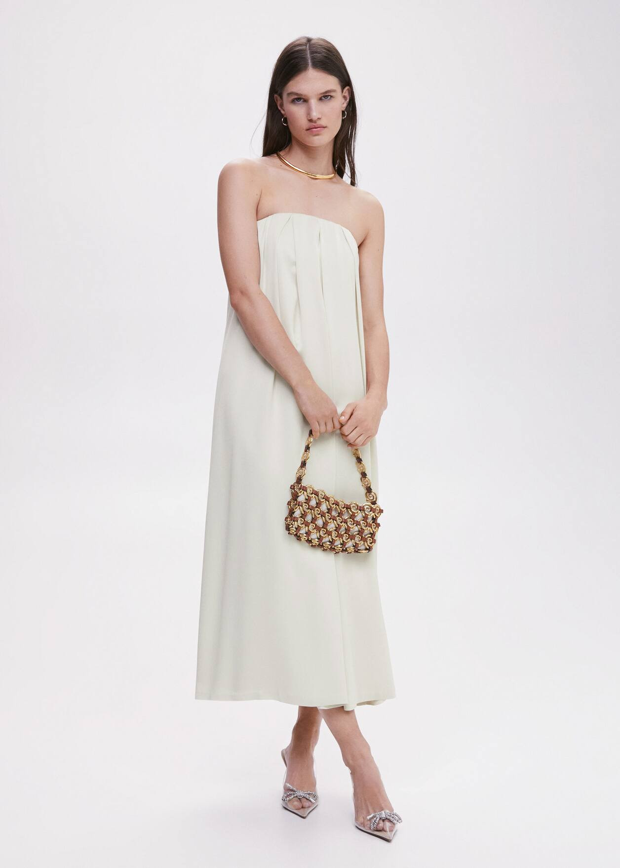 Strapless dress | MANGO (US)