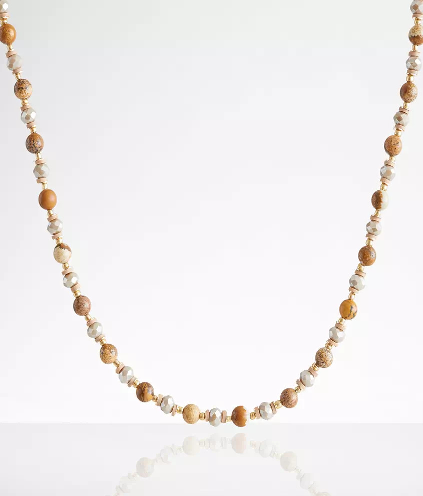 Beaded Glitz Necklace | Buckle