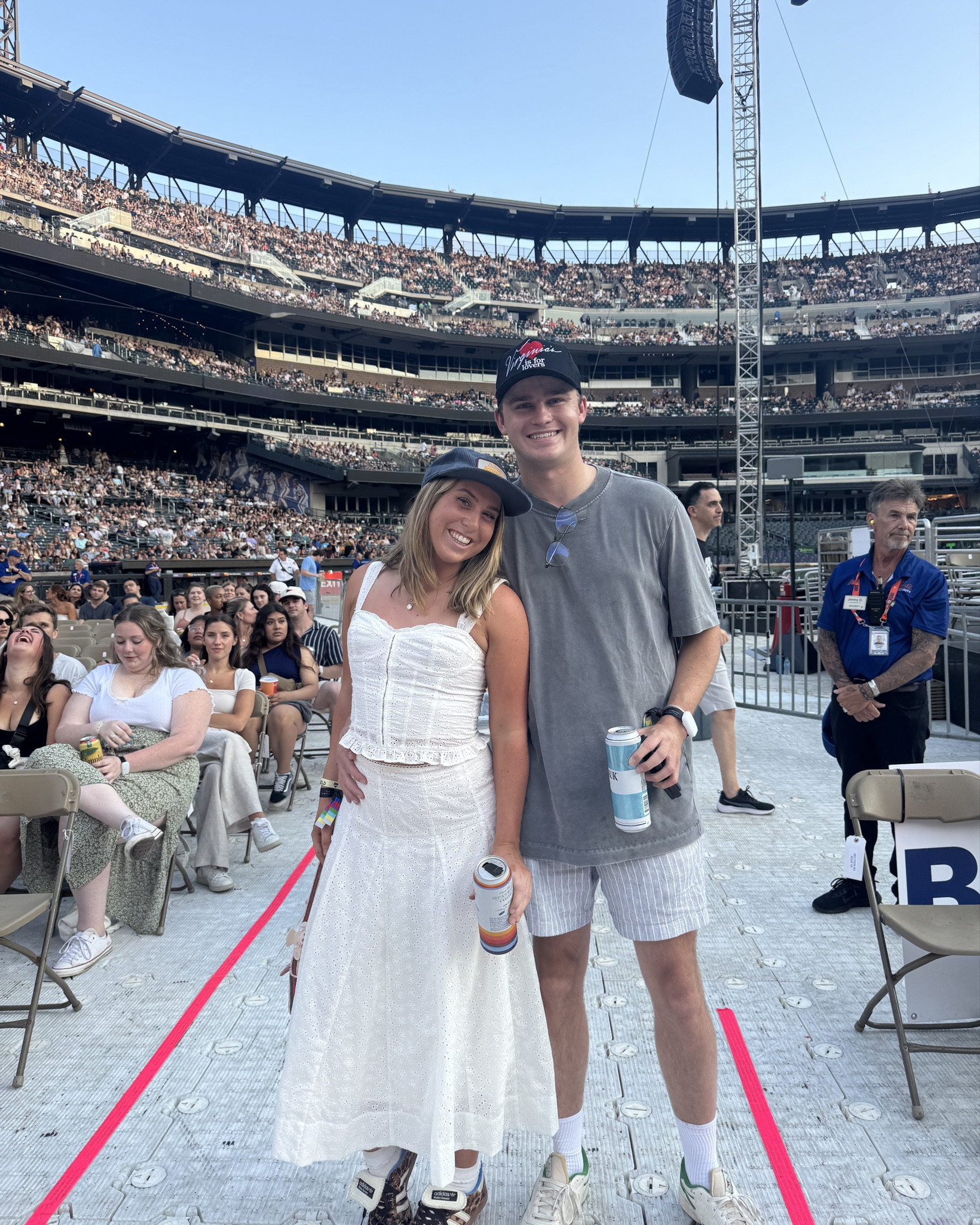 lumineers concert outfit - white eyelet matching set with corset top and midi or maxi skirt. Worn Lumineers tour merchandise hat and wales bonner samba sneakers - cheetah sneakers, and olive beaded purse from Anthropologie. Size 6 in reformation set; fits perfectly. 

#LTKStyleTip #LTKFamily #LTKPetite