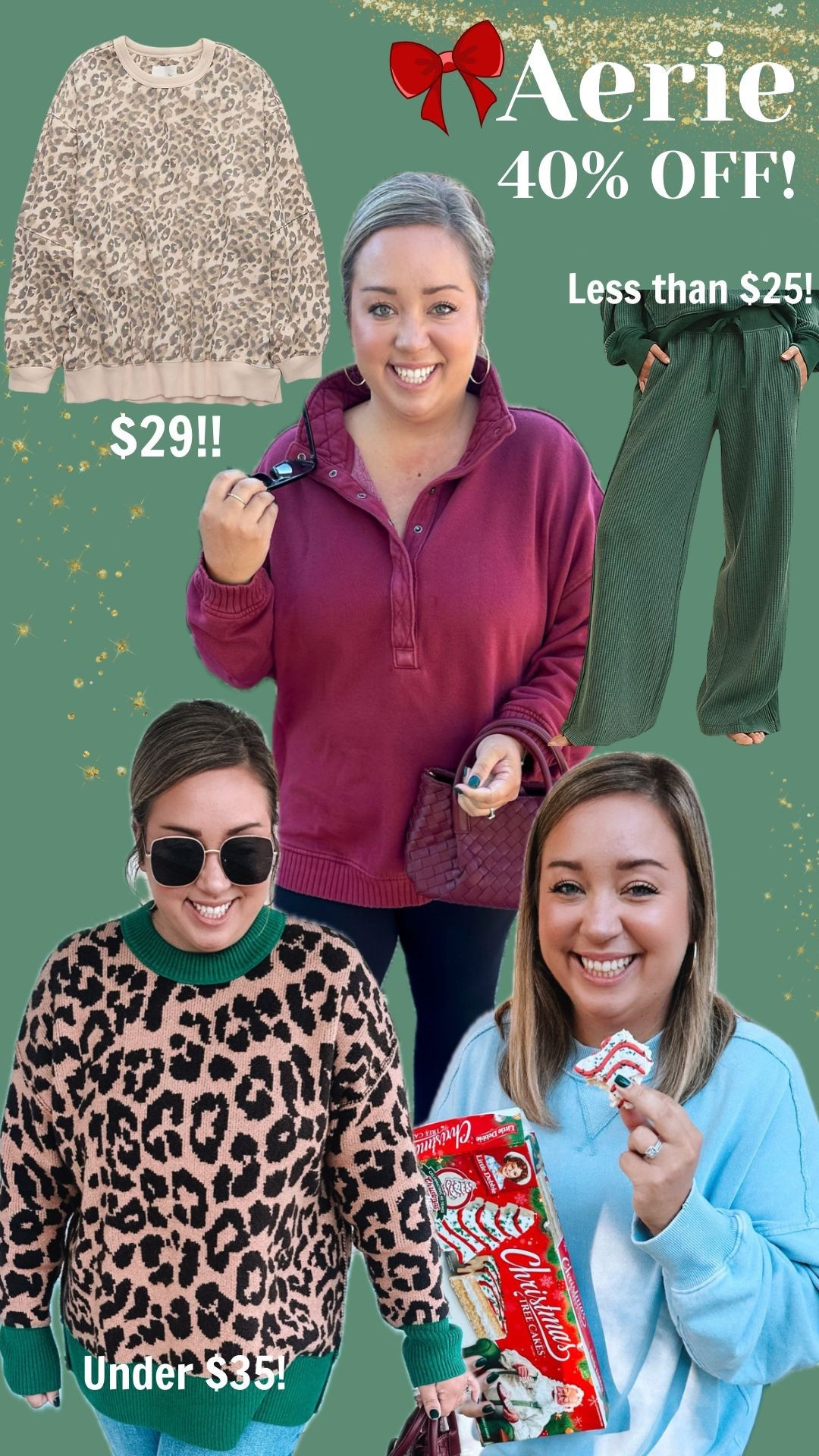 Aerie early access Black Friday Deals! Extra 40% off everything! Must sign in to get the discount!

#LTKCyberWeek #LTKGiftGuide #LTKHoliday
