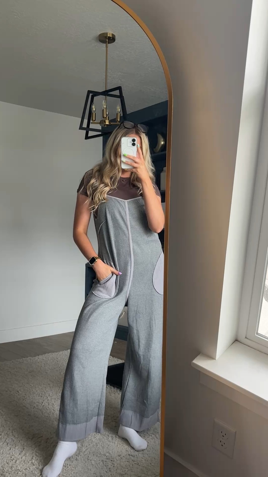 comfy waffle knit jumpsuit overalls!! I’m 5’6” wearing my usual size M

| spring outfit | overalls | jumpsuit | womens style | amazon fashion 

#LTKFindsUnder100 #LTKSeasonal