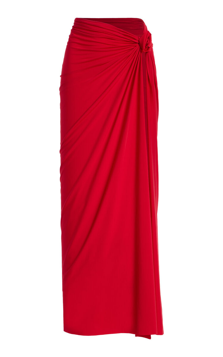 Exclusive La Isla Pollera Jersey Maxi Skirt | Moda Operandi (Global)