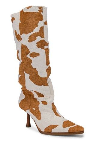 Song Of Style Bea Boot in Tan & White from Revolve.com | Revolve Clothing (Global)