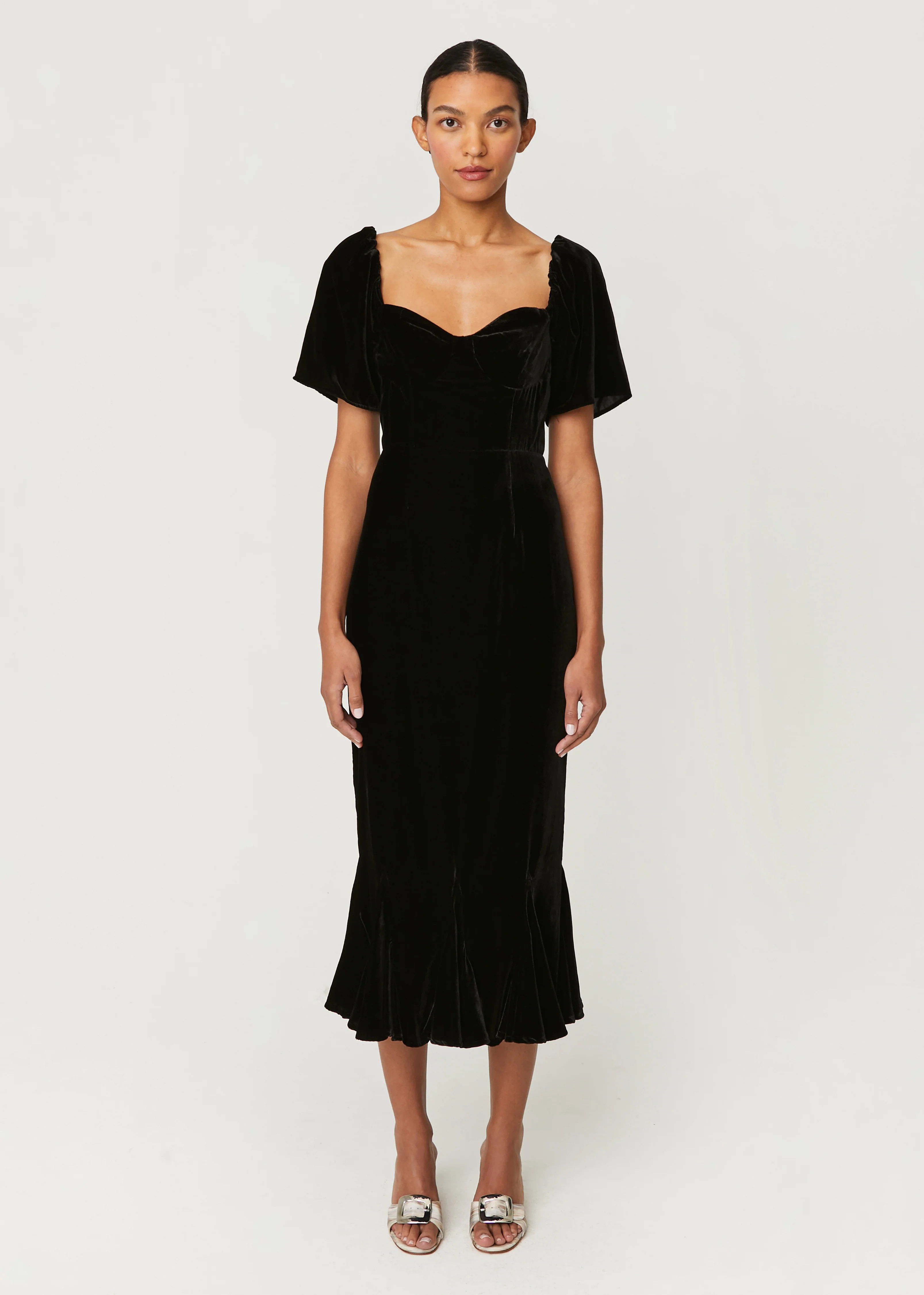 Velvet Adrian Dress | RHODE