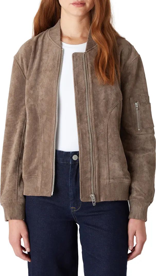 BLANKNYC Faux Suede Bomber Jacket | Nordstrom | Nordstrom