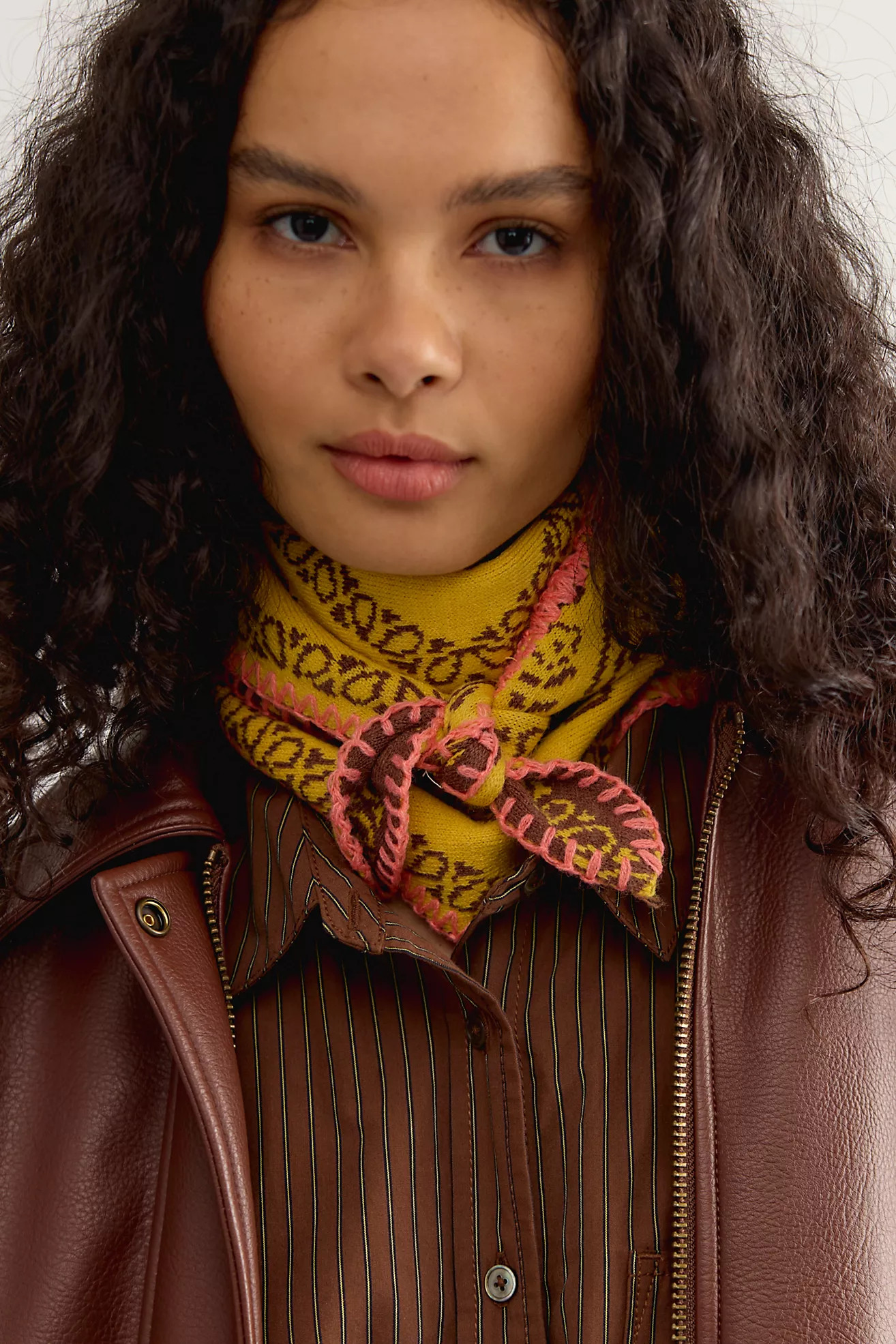Carmen Knitted Triangle Bandana | Free People (Global - UK&FR Excluded)