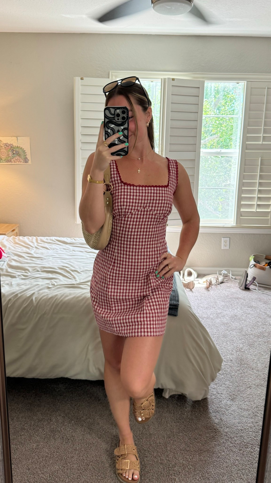 It’s giving summer picnic, and I’m here for it 🍒❤️ 

Summer dress, mini dress, outfit inspo 

#LTKStyleTip #LTKFindsUnder50 #LTKPetite
