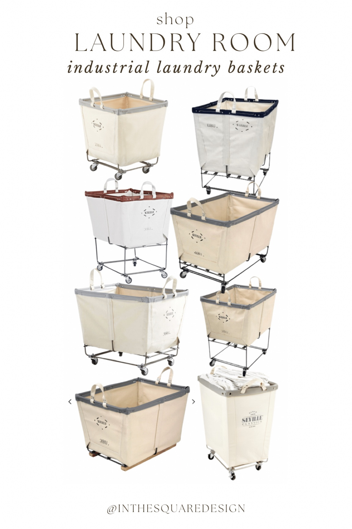 Shop Laundry Room Industrial Laundry Baskets

Industrial laundry basket, laundry basket on wheels, wire laundry basket 

#LTKhome