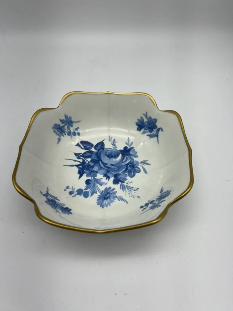 Vintage Porcelaine De France Hand Painted Trinket Dish / Bowl - Etsy | Etsy (US)