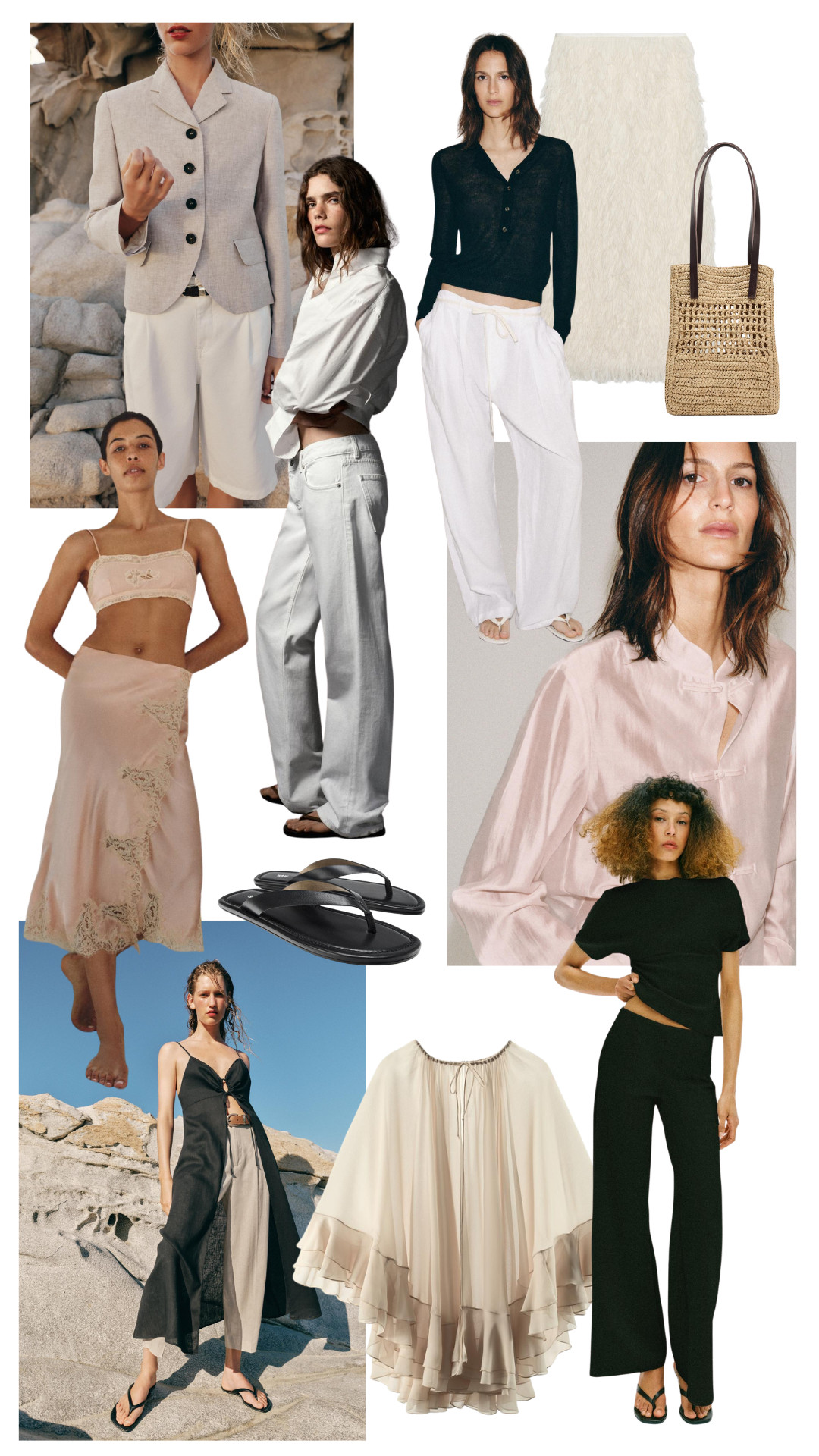 New in at Zara

| Summer Favourites | Raffia Bag | Cape Cardigan | Soil Jacket | Linen Trousers | Black Leather Flip-flops

#LTKuk #LTKsummer #LTKeurope