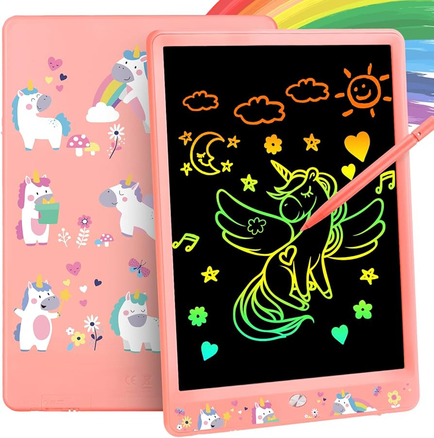 LCD Writing Tablet for Kids, 8.5 Inch Drawing Tablet Doodle Board, Toddlers Colorful Electronic D... | Amazon (US)