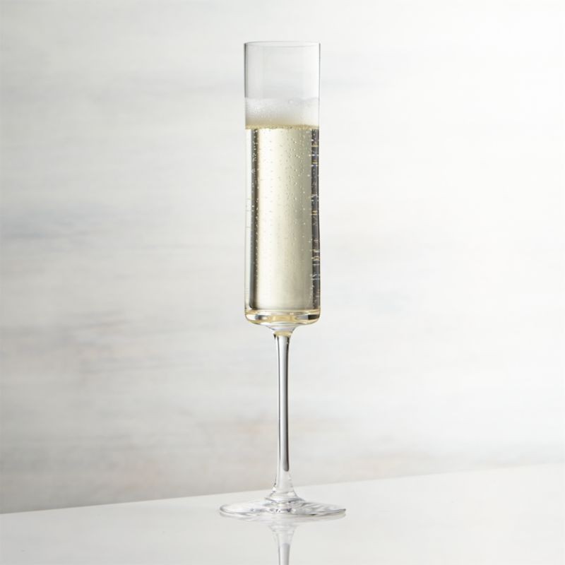 Edge Champagne Glass | Crate & Barrel
