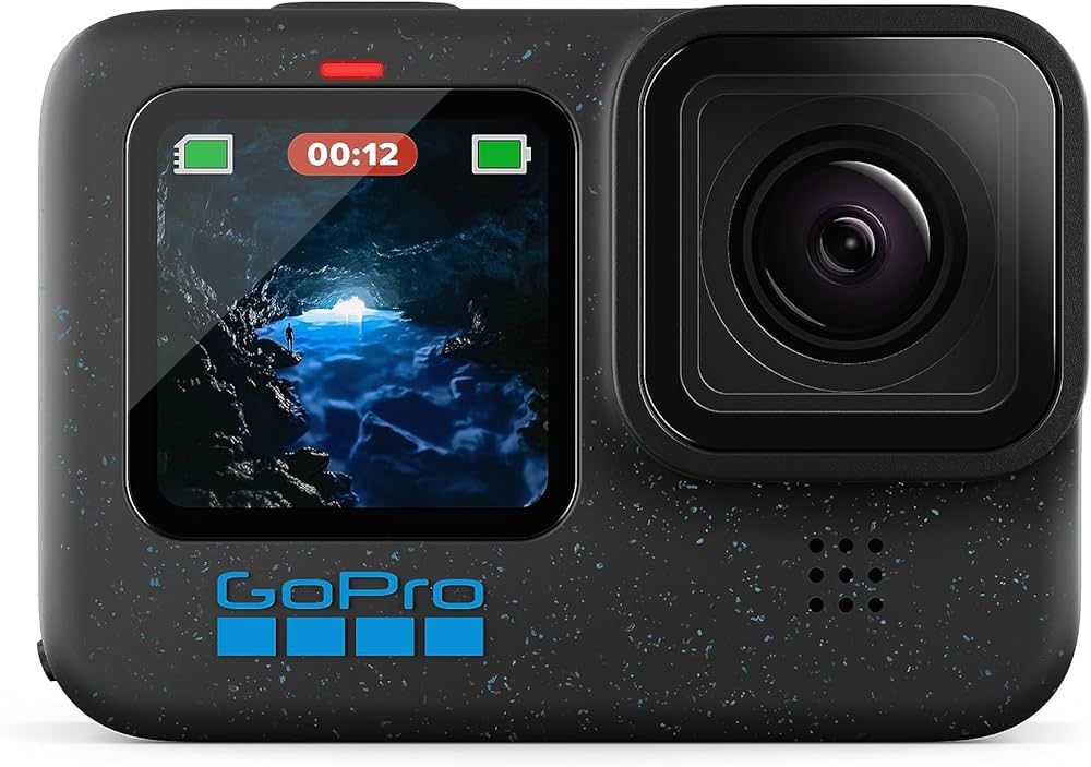 GoPro HERO12 Black - Waterproof Action Camera with 5.3K60 Ultra HD Video, 27MP Photos, HDR, 1/1.9... | Amazon (US)