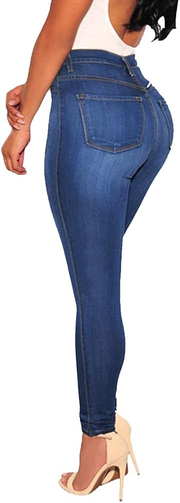 FISCLOSIN Women Colombian Design,Butt Lift,Sexy Skinny Jeans,Stretch Denim Pants | Amazon (US)