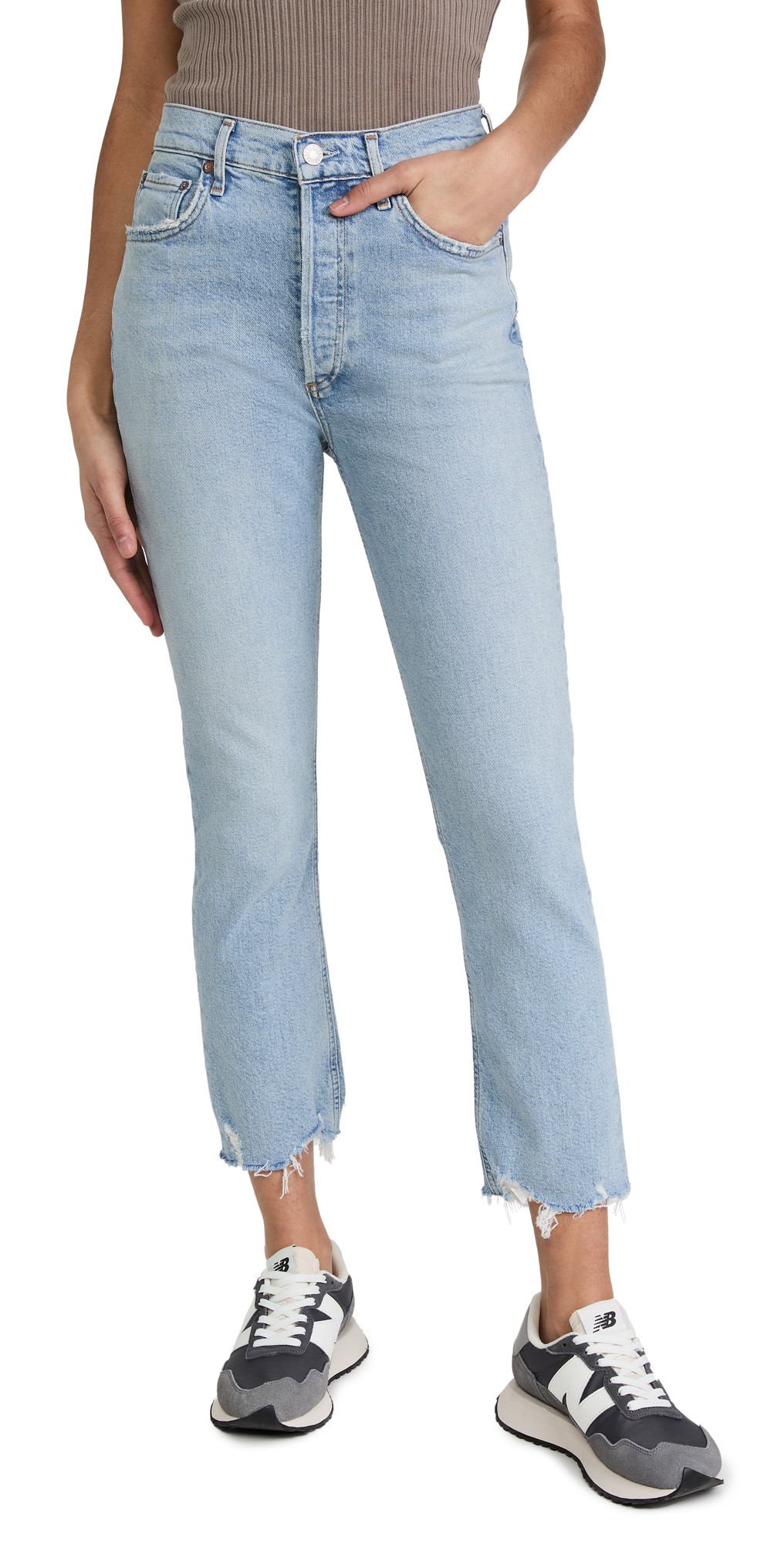 AGOLDE Riley Crop Jeans | Shopbop
