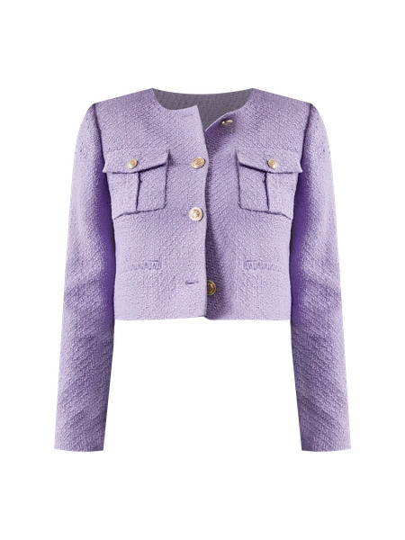 Tweed Patch Pocket Jacket | Ann Taylor