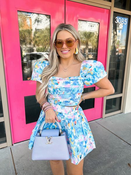 Wearing size XS. 
BUDDYLOVE CODE: WHITNEYRIFE

My husband is the sweetest at always giving compliments and 9/10 I am wearing @buddyloveclothinglabel 🌸🦋 You all know I am a forever #BuddyLoveBabe and this set is one of my absolute favorites! We went on a lunch date to eat Mexican and Shawn said this was hands down one of his favorite sets I’ve worn, so of course I ordered the pink one, hehe! I think it will be sooo cute with cowgirl boots too! 


#LTKwedding #LTKtravel #LTKshoecrush