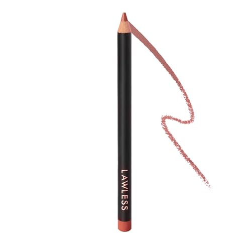 Lawless Forget the Filler Definer Liner - Cinnamon - Premium Lip Liner with Natural Ingredients to Provide a Smooth Look with a Satin Finish, Clean Makeup with Tug-Free Application - 0.04 oz | Amazon (US)