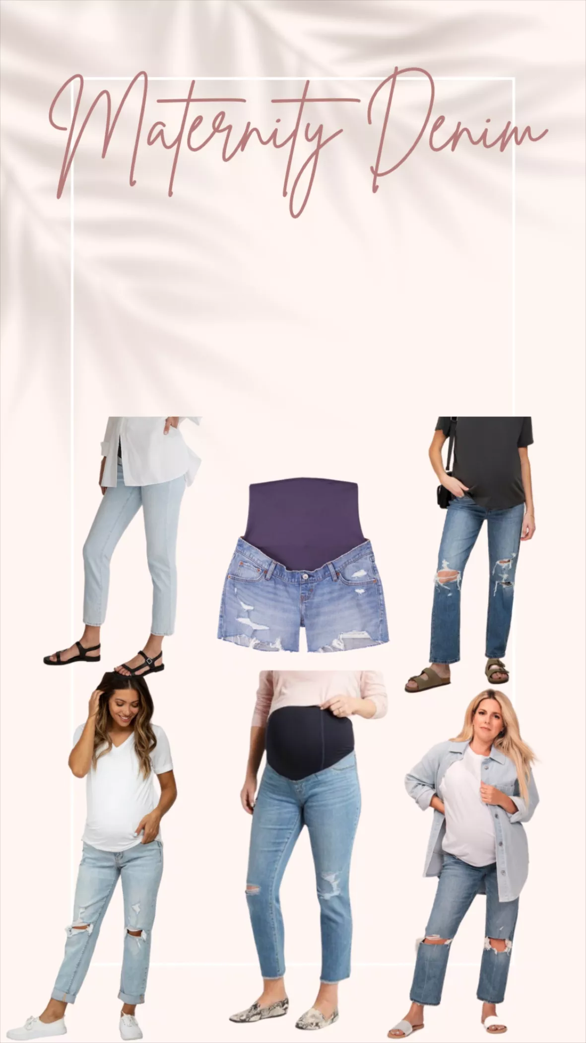 Over Belly Distressed Straight … curated on LTK