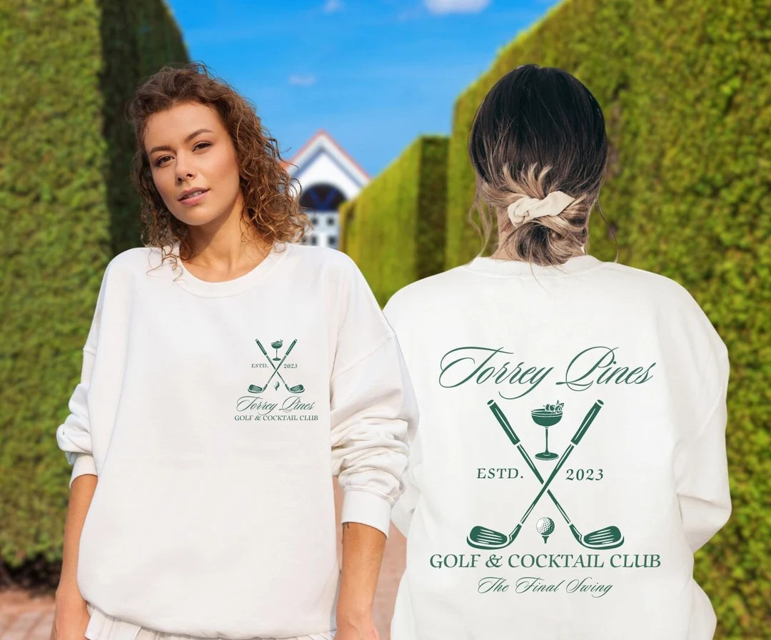 Custom Bachelorette Sweatshirt Golf Bachelorette Party - Etsy | Etsy (US)
