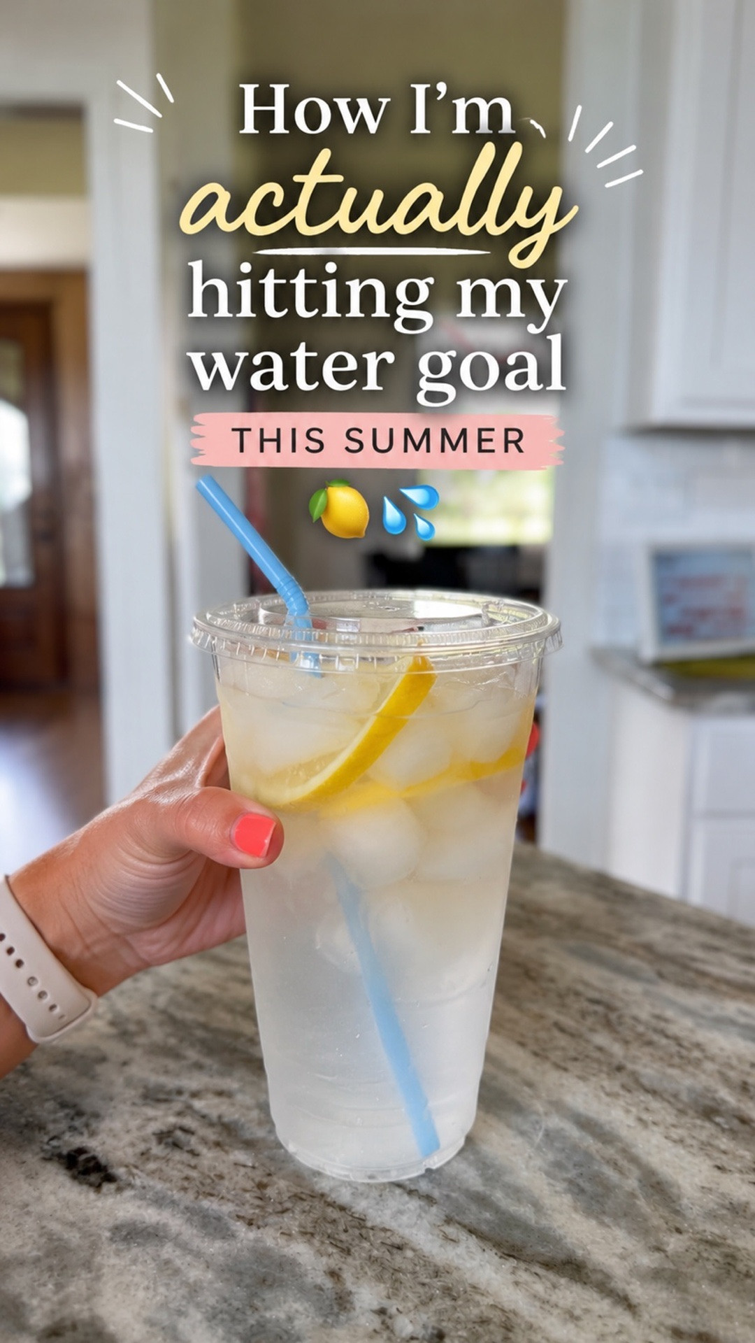 If plain water isn't doing it for you this summer, try this. 🍋 💦 

I started freezing lemon and lime slices so they're always ready to toss into my water bottle. It's such a simple thing, but l've definitely been drinking more water because of it.

One of those little mom hacks that makes life easier. ☀️ 

Save this for summer!

#momhacks #waterdrinker #summerhacks

#LTKmorningroutine #LTKfoodie #LTKfitnessgoals