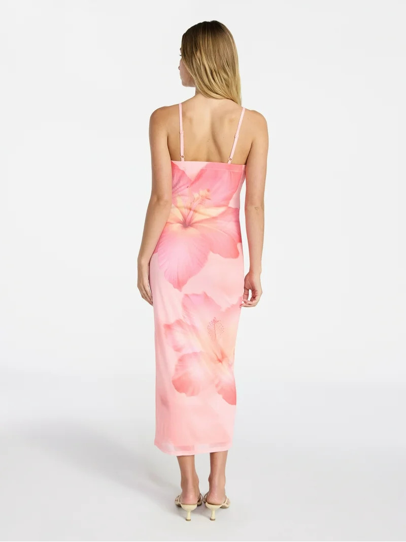 No Boundaries Cami Maxi Dress, Women’s XXS-XXL | Walmart (US)