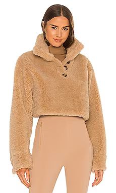 L'Academie Mia Pullover in Beige from Revolve.com | Revolve Clothing (Global)