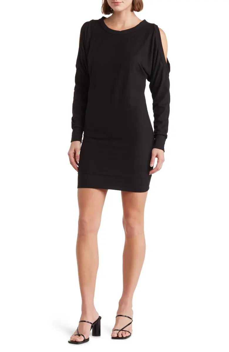 GO COUTURE Cold Shoulder Long Sleeve Body-Con Dress | Nordstromrack | Nordstrom Rack