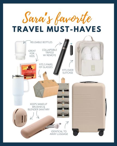 Sara shared some of her favorite travel products she can’t live without! If you have an upcoming trip you won’t want to miss grabbing some of these genius products!

#LTKxelfCosmetics #LTKFindsUnder50 #LTKTravel