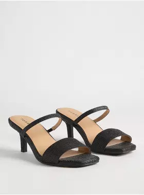 Dual Strap Heeled Mule (WW) | Torrid (US & Canada)