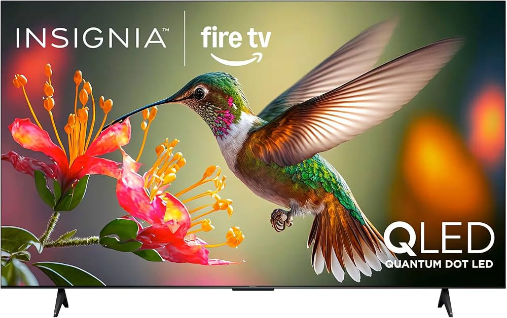 INSIGNIA 75-inch Class QF Series LED 4K UHD QLED Smart Fire TV with Alexa Voice Remote (NS75-UQFL... | Amazon (US)