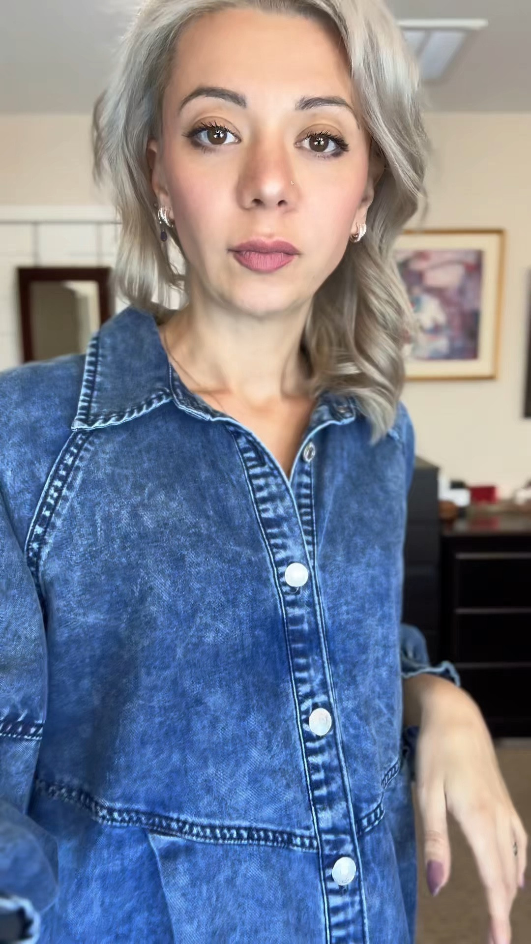 This washed denim mini dress is my new everyday favorite. Puff sleeves and a button-down front make it flattering and easy to style.

#LTKmomlife #LTKSaleAlert #LTKootd